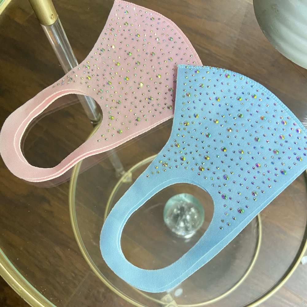Custom rhinestone masks